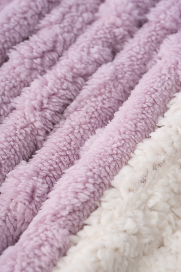 Lavender - Sherpa Blanket