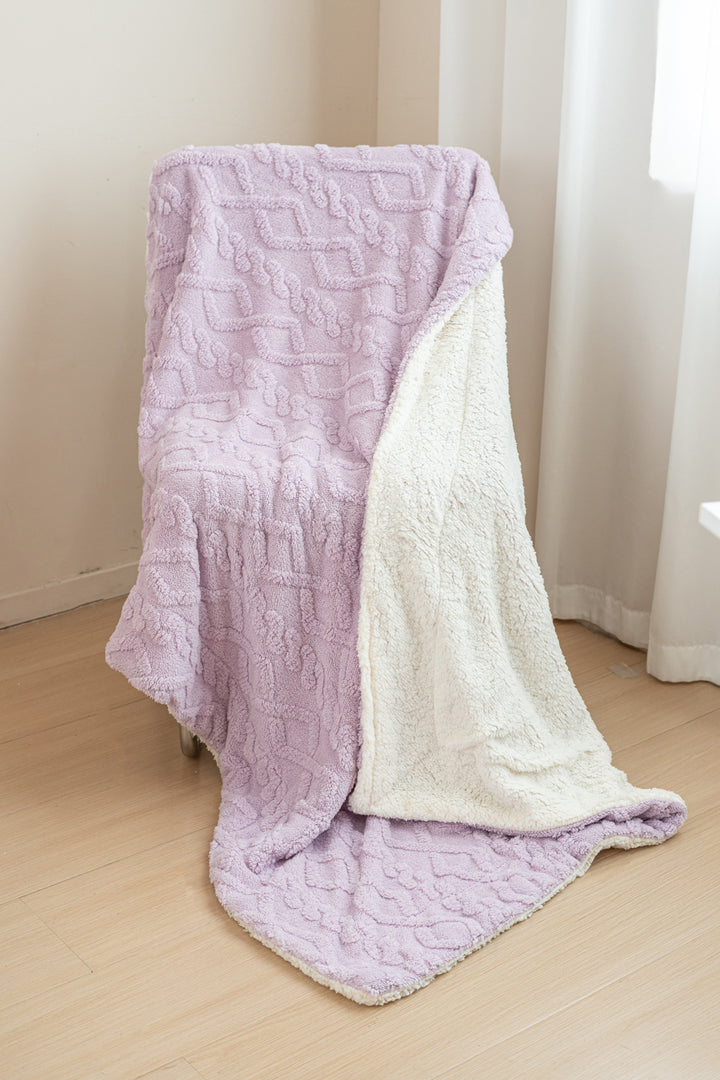 Lavender - Sherpa Blanket