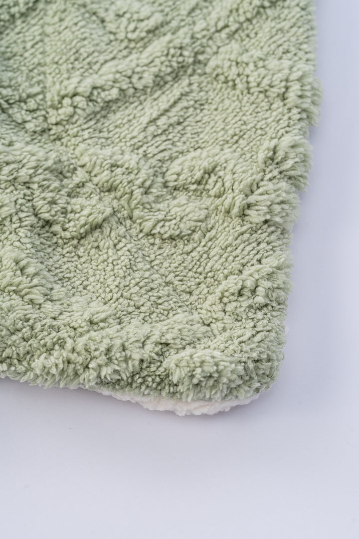 Pistachio - Sherpa Blanket