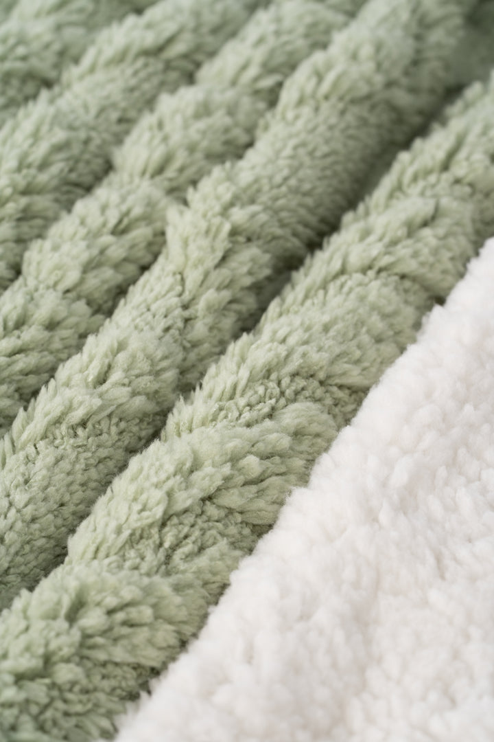 Pistachio - Sherpa Blanket