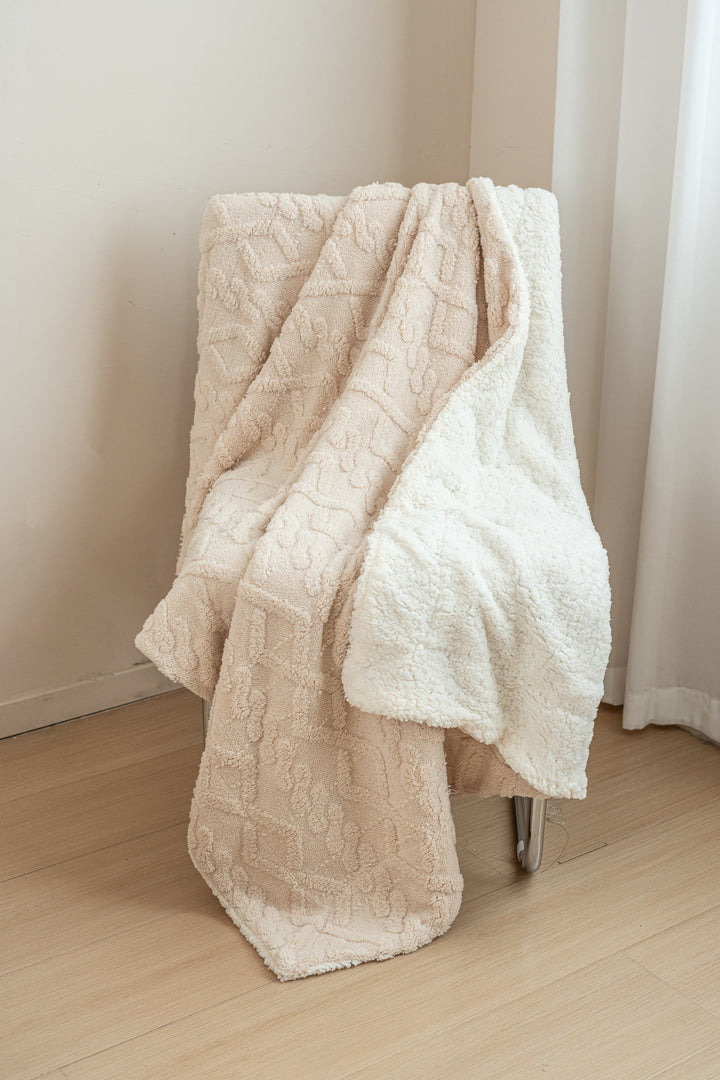 Beige - Sherpa Blanket