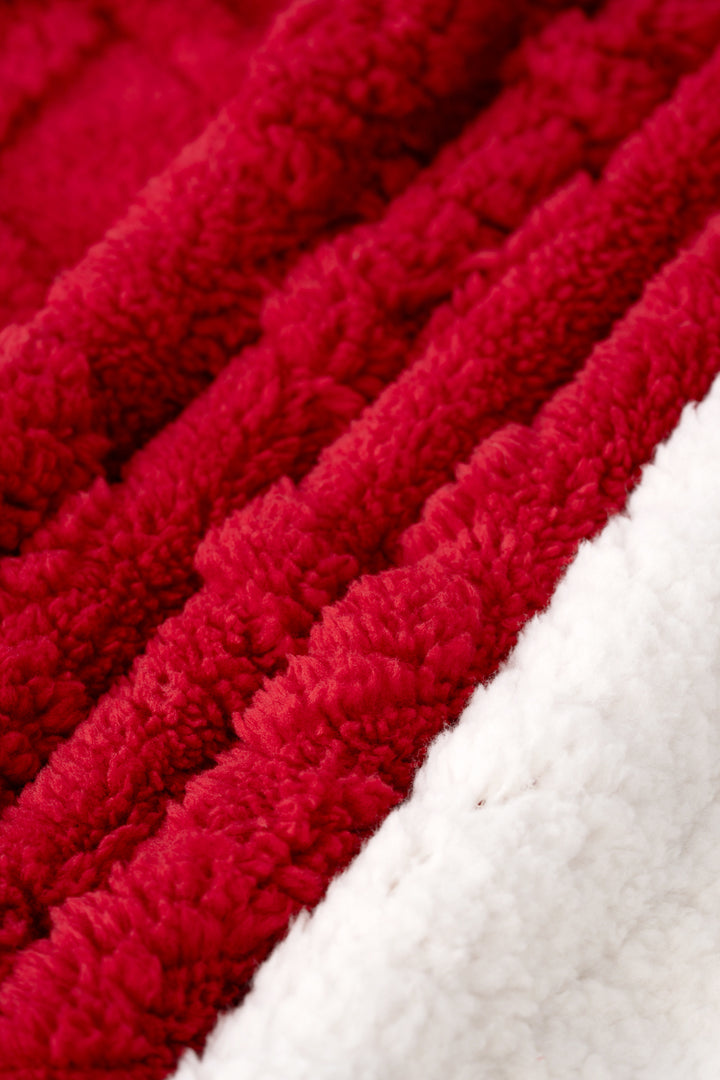 Cherry - Sherpa Blanket