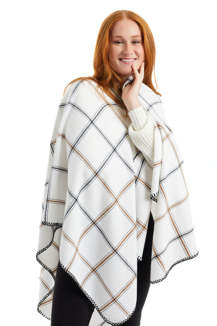 Bérénisse - Écharpe Poncho