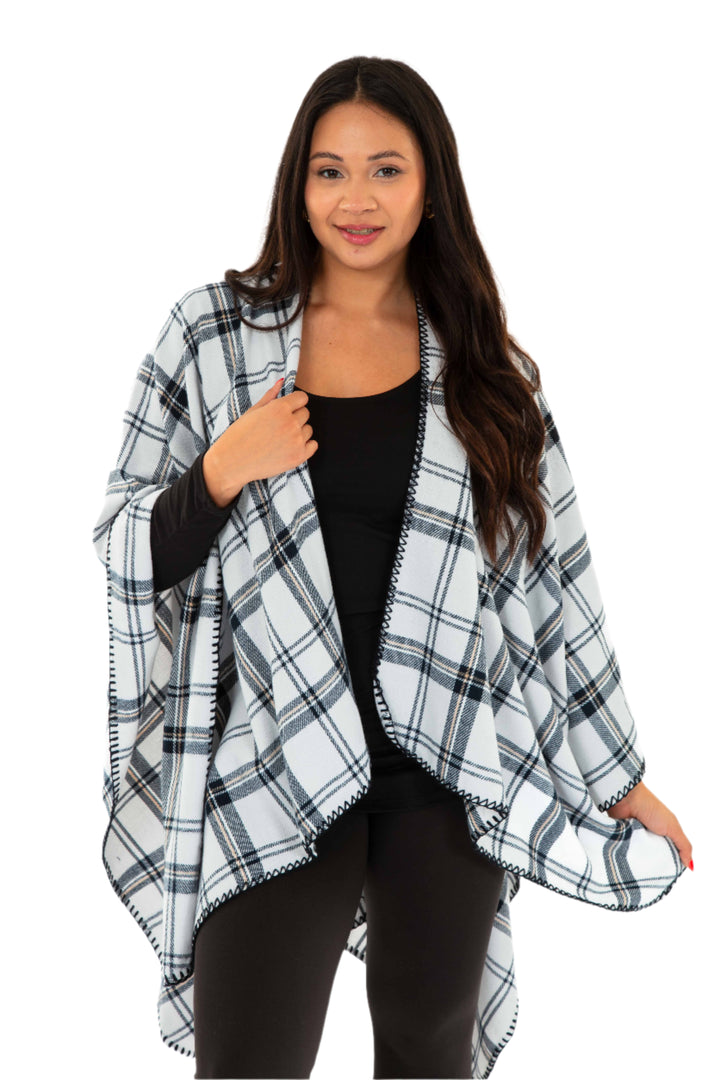 Joyce - Écharpe Poncho