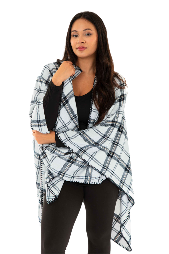 Joyce - Écharpe Poncho