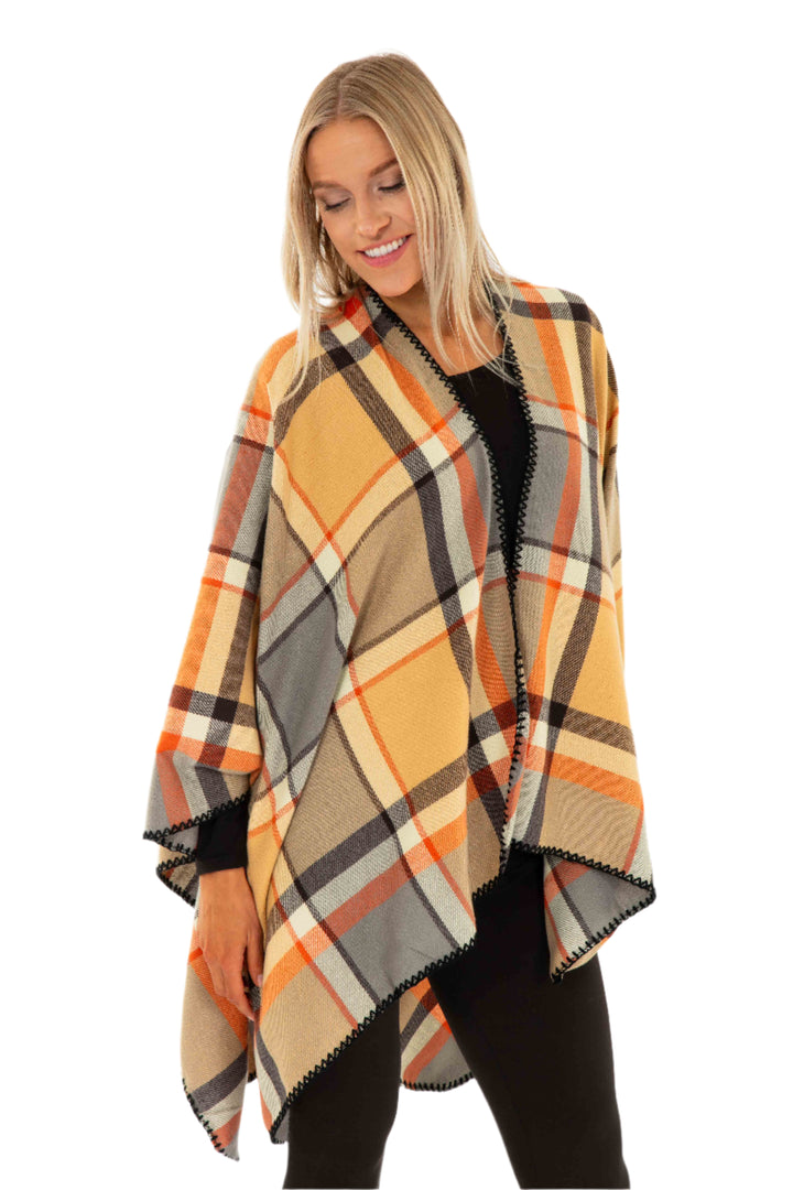 Milca - Écharpe Poncho