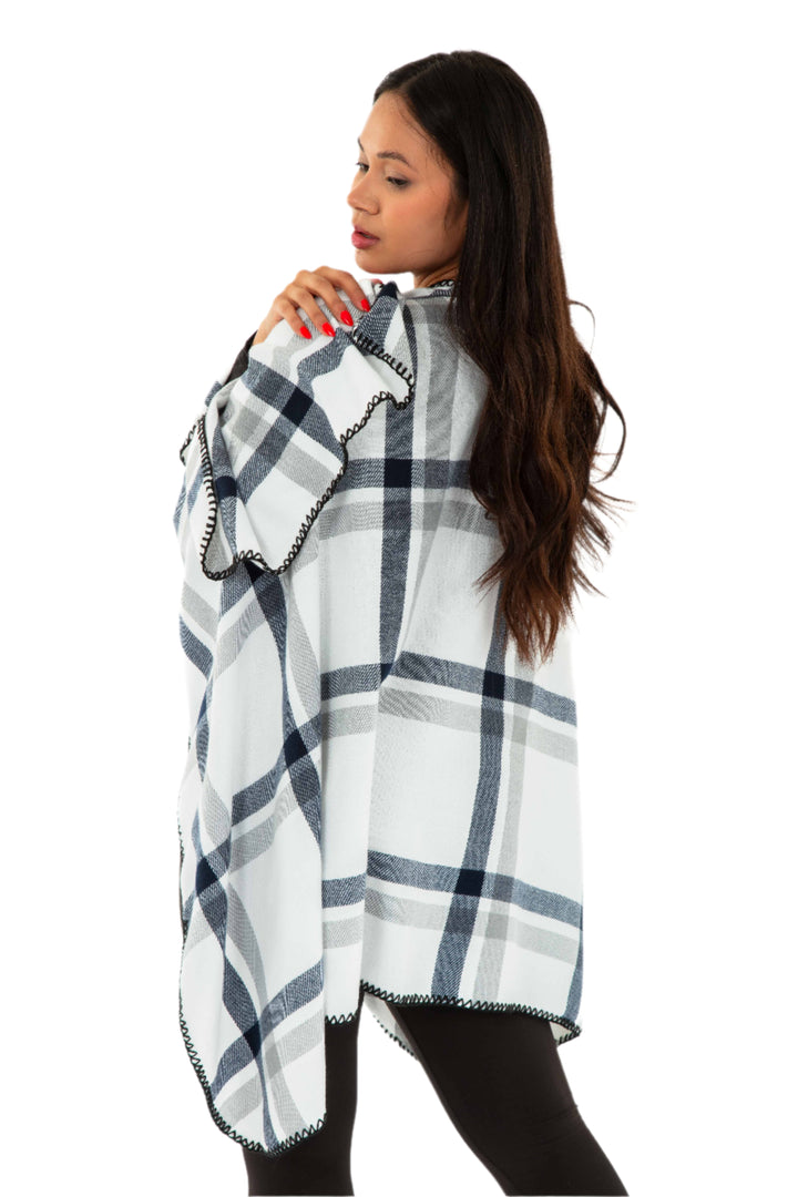 Mila - Écharpe Poncho