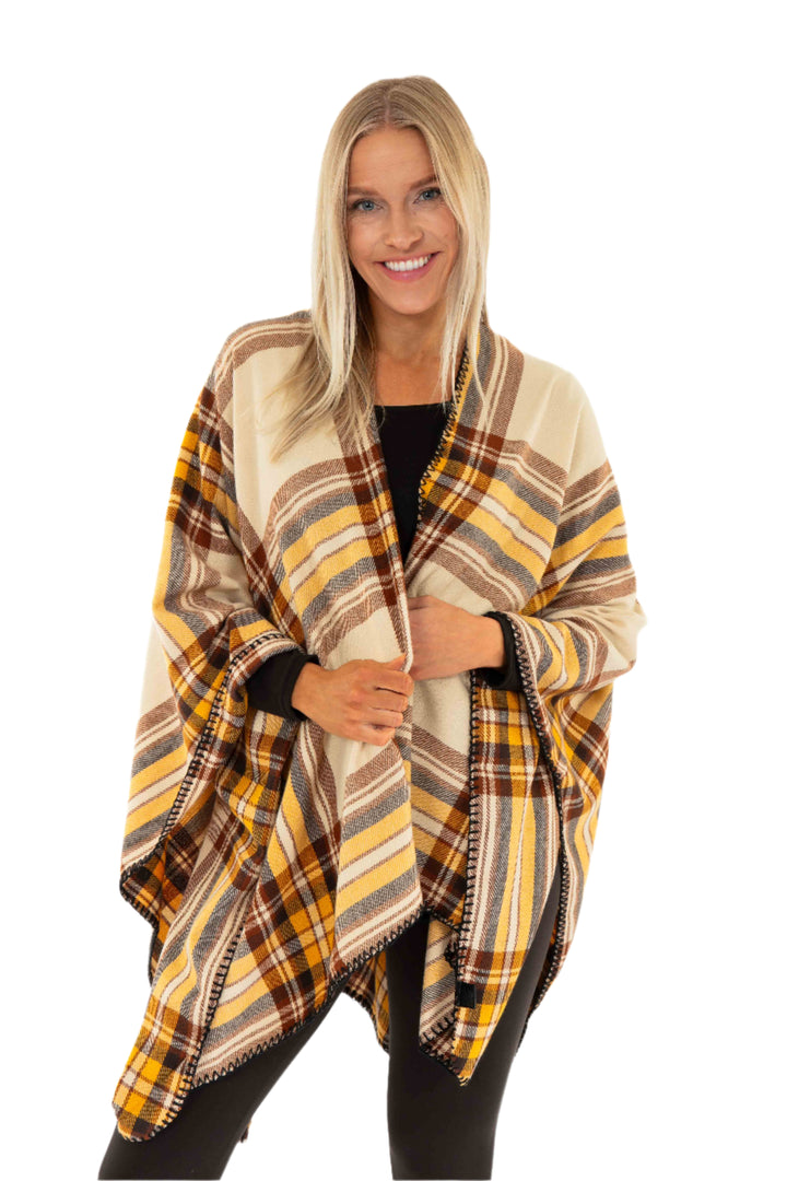 Aitana - Écharpe Poncho