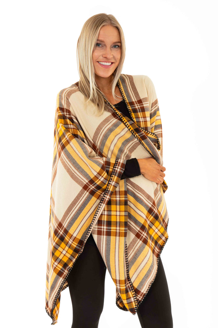 Aitana - Écharpe Poncho