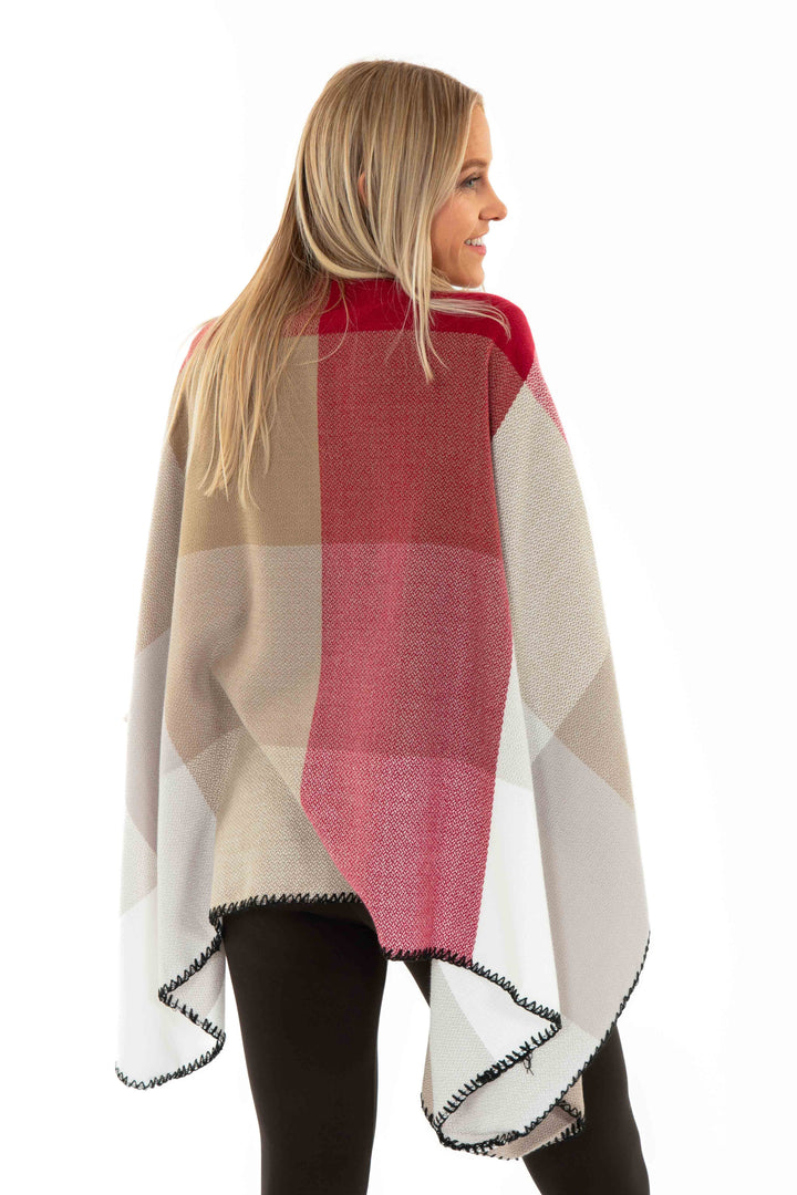 Karin - Écharpe Poncho