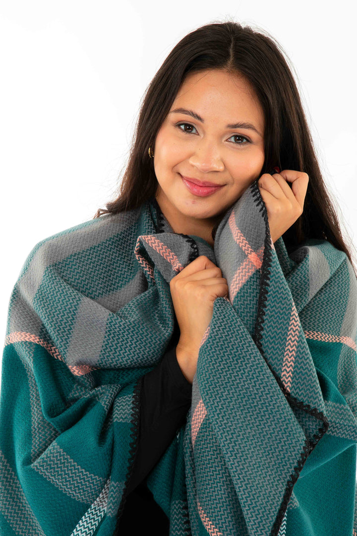 Luz - Écharpe Poncho