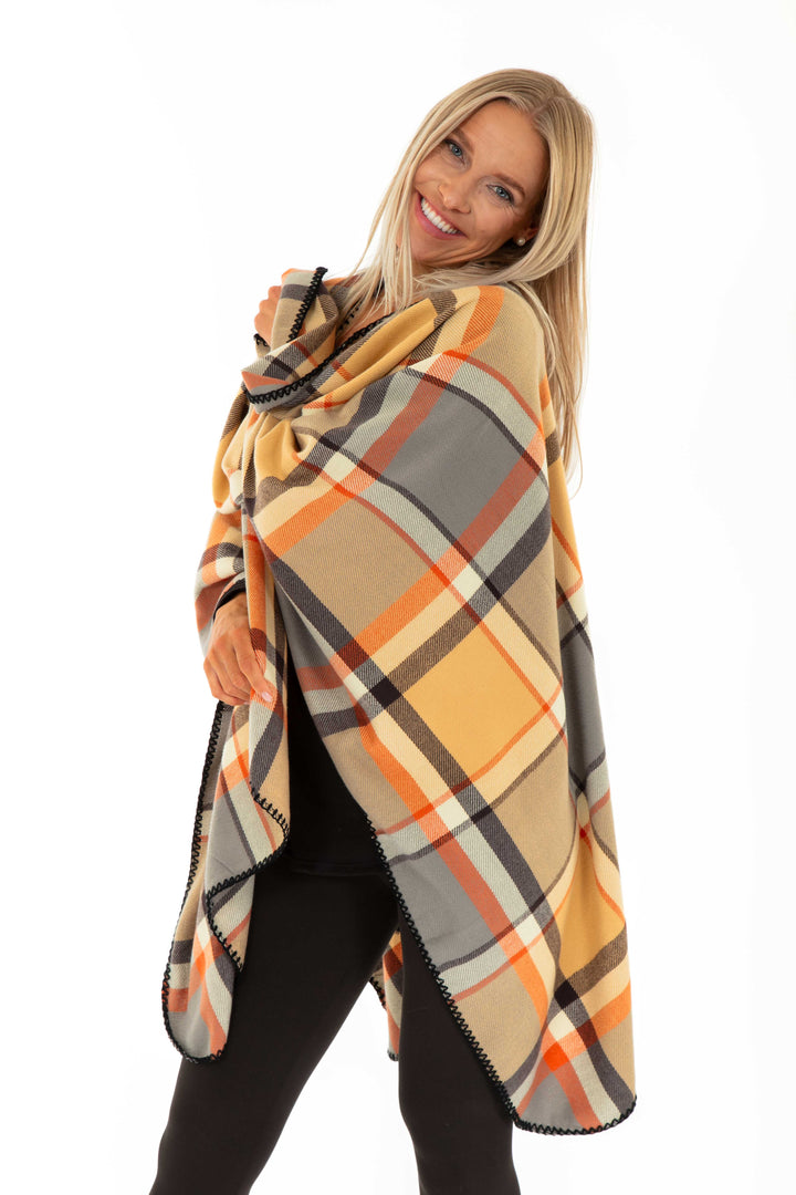 Milca - Écharpe Poncho