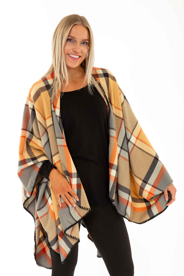 Milca - Écharpe Poncho