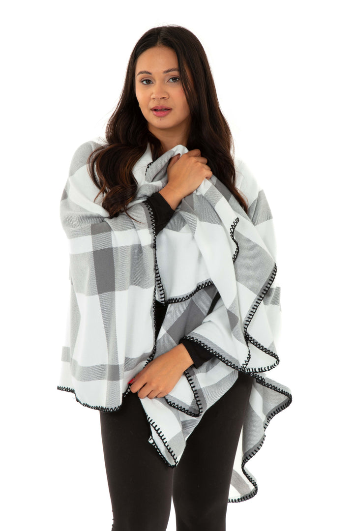 Ava - Écharpe Poncho