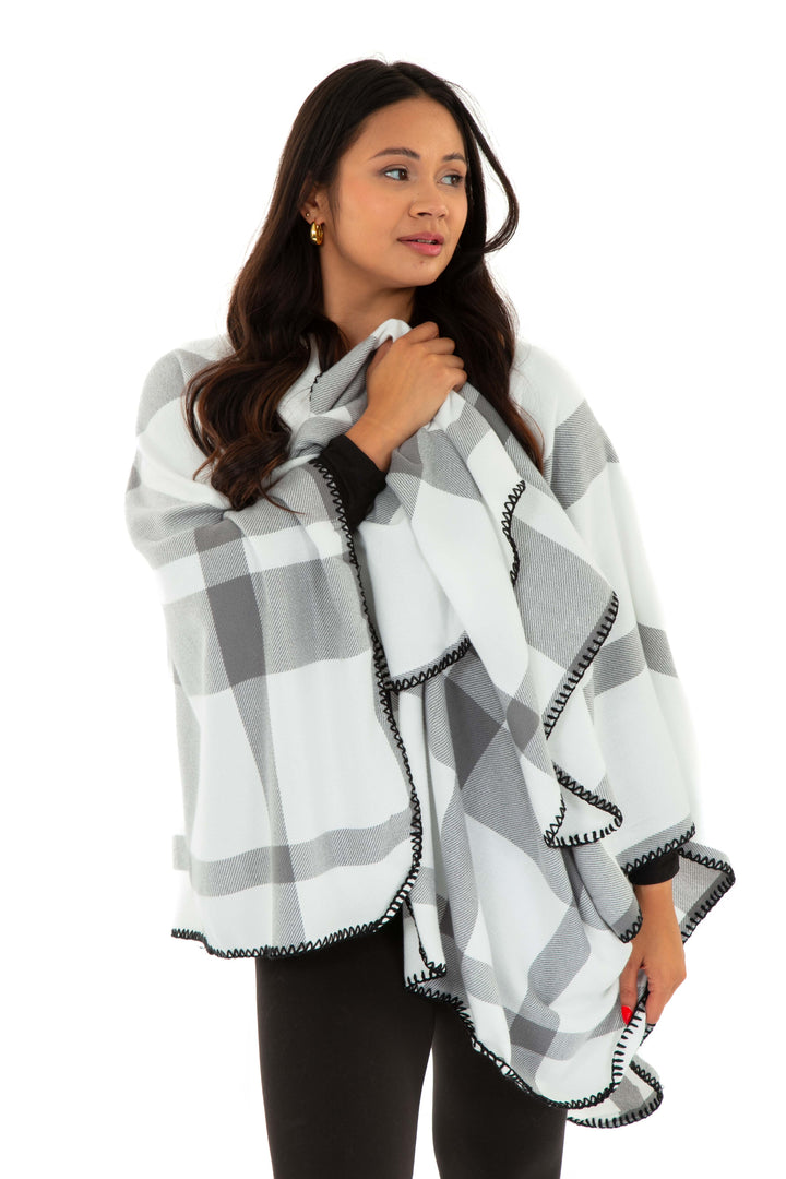 Ava - Écharpe Poncho