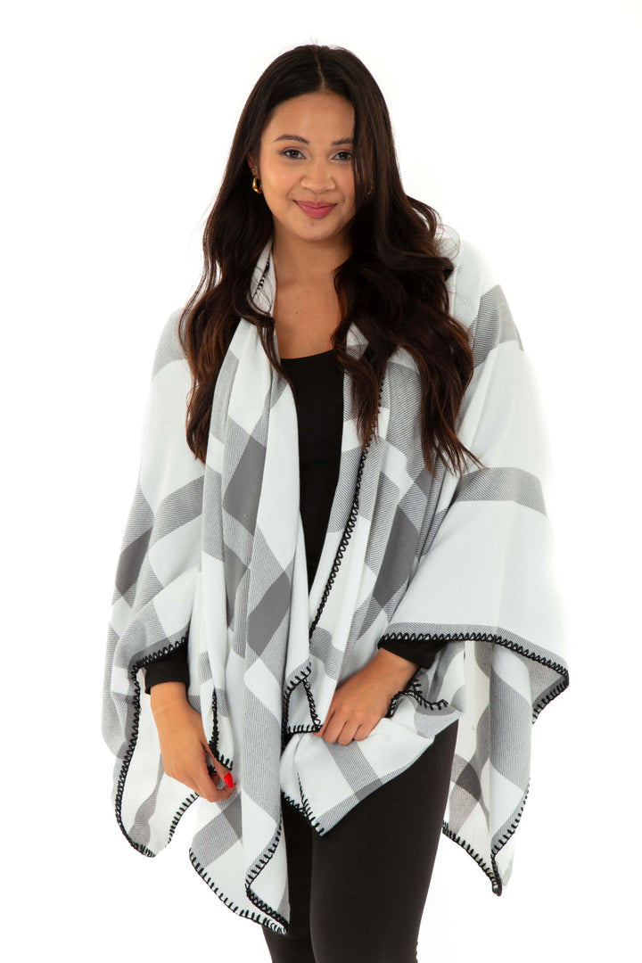 Ava - Écharpe Poncho