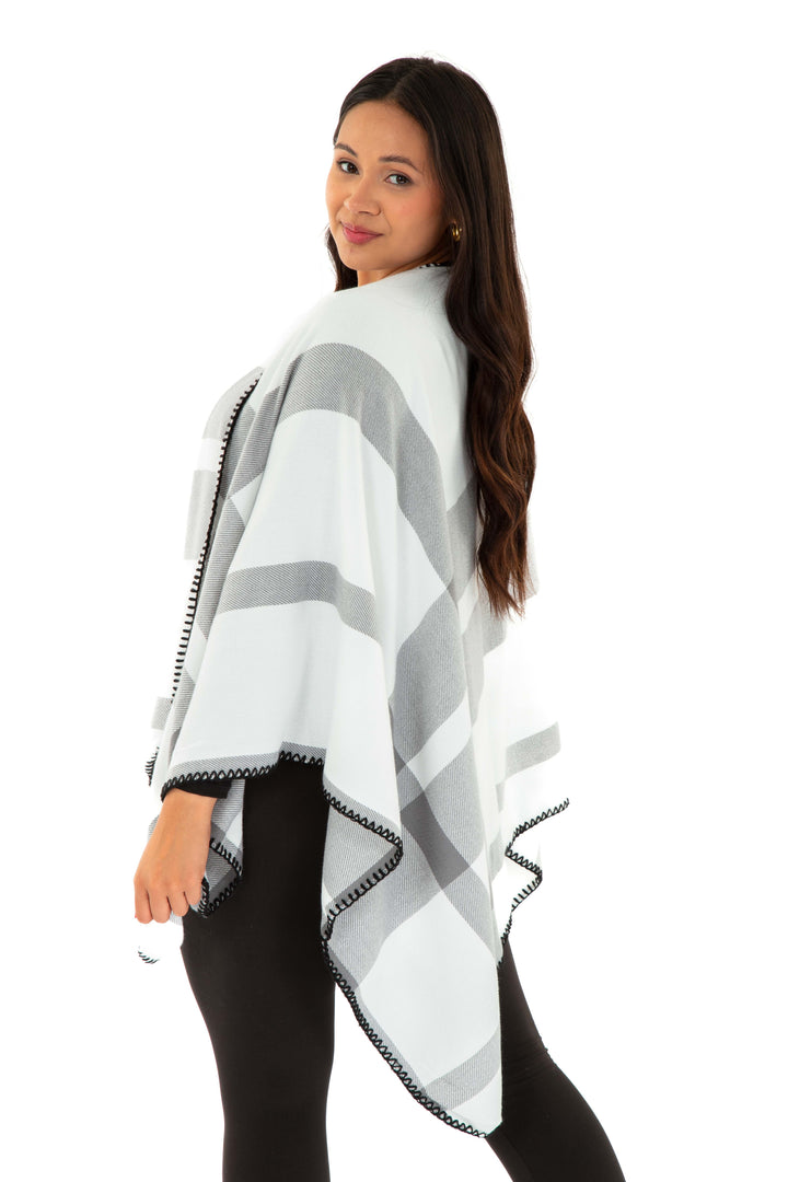 Ava - Écharpe Poncho