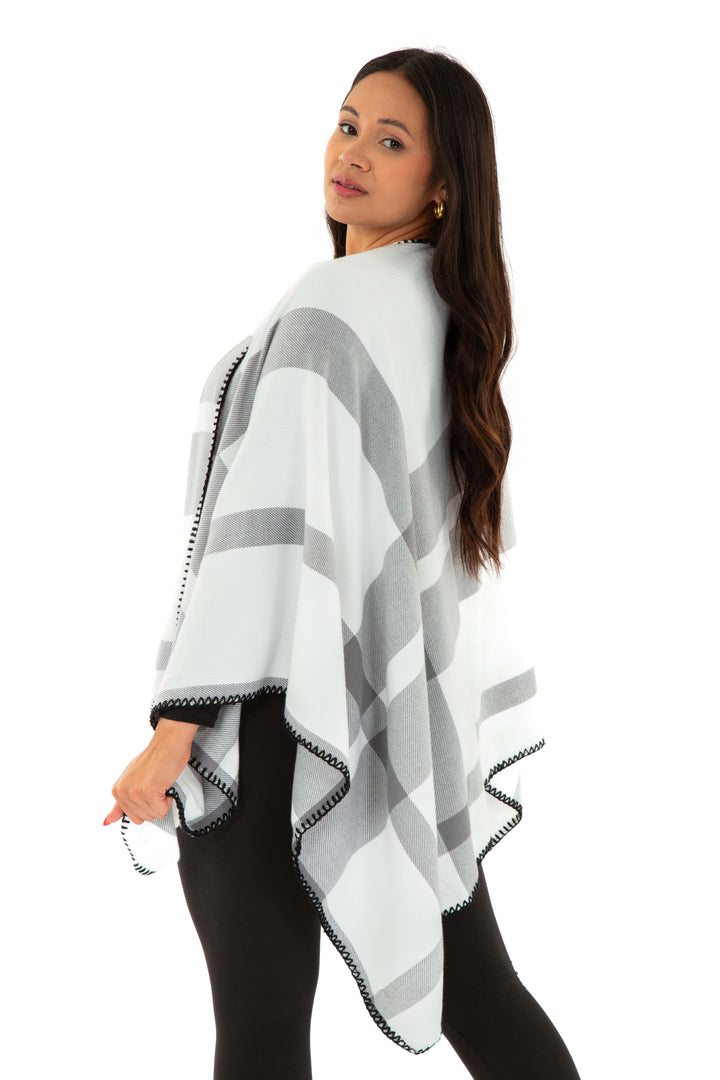 Ava - Écharpe Poncho