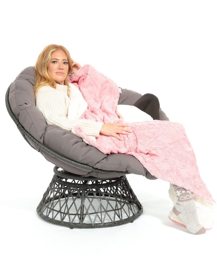 Baby Pink - Sherpa Blanket