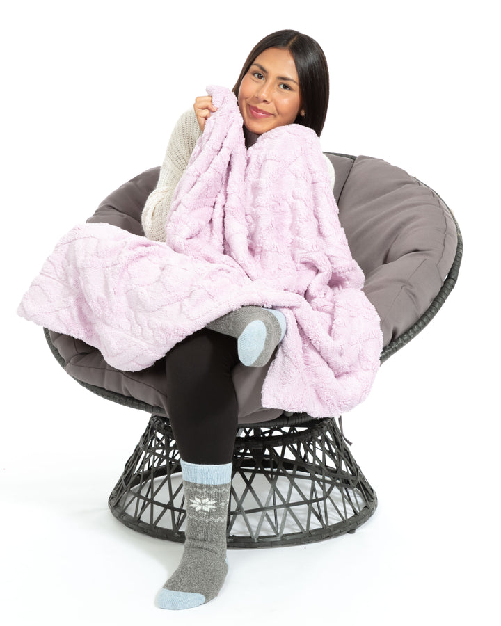 Lavender - Sherpa Blanket