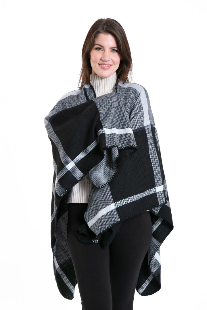 Brunella - Écharpe Poncho