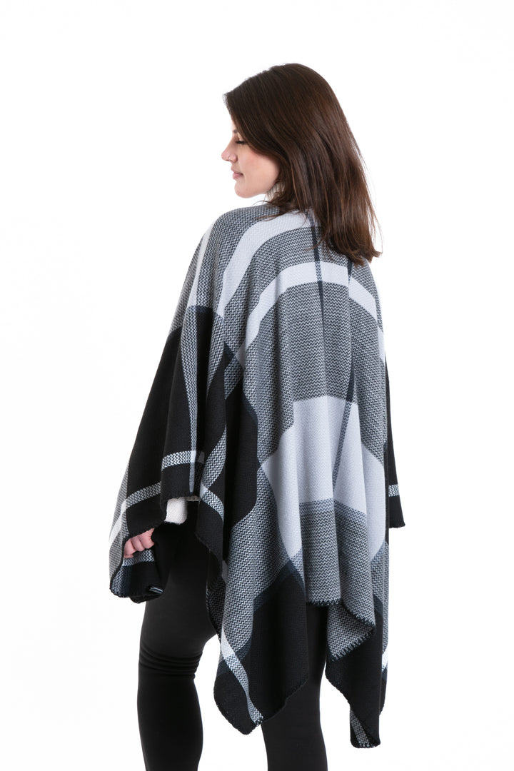 Brunella - Écharpe Poncho