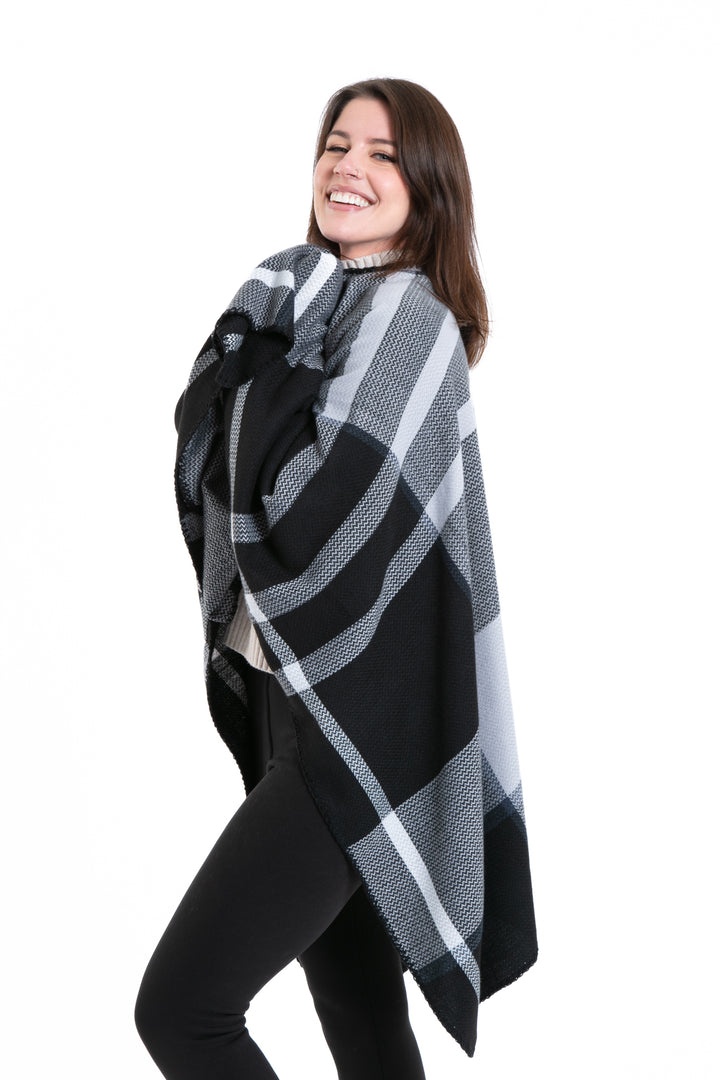 Brunella - Écharpe Poncho