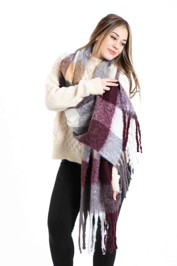 Erika - Écharpe bouclée