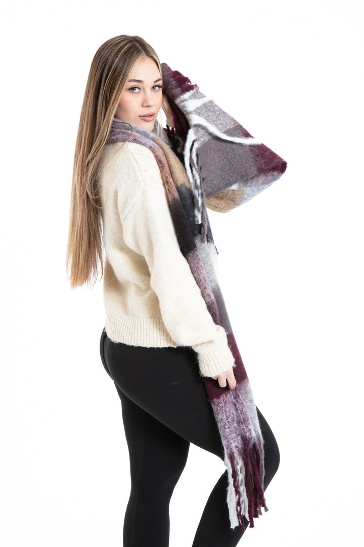 Erika - Écharpe bouclée