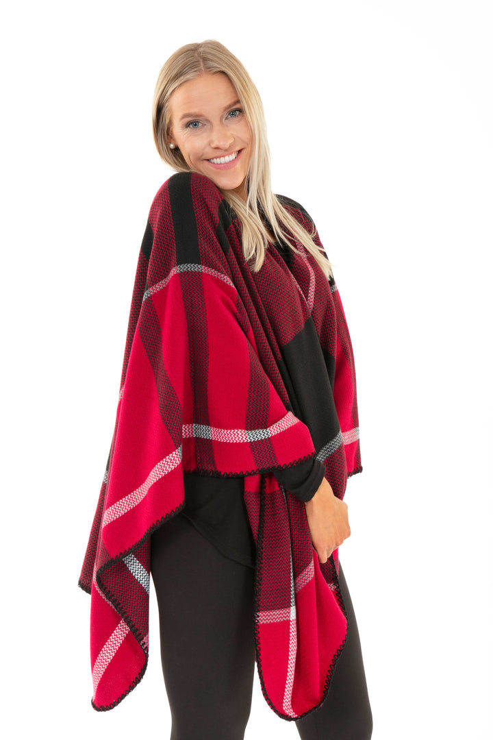 René - Écharpe Poncho