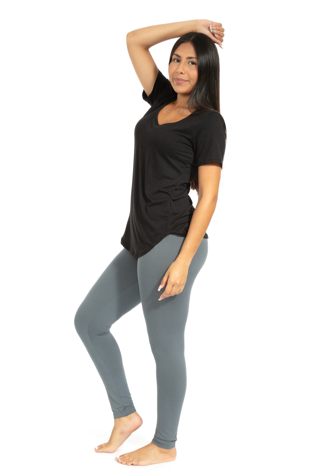 Gris - Legging toutes saisons