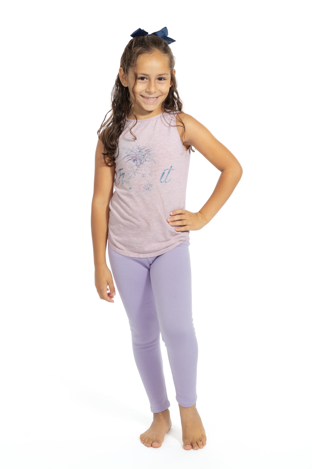 Lavender Kid's - Cozy Lined Leggings