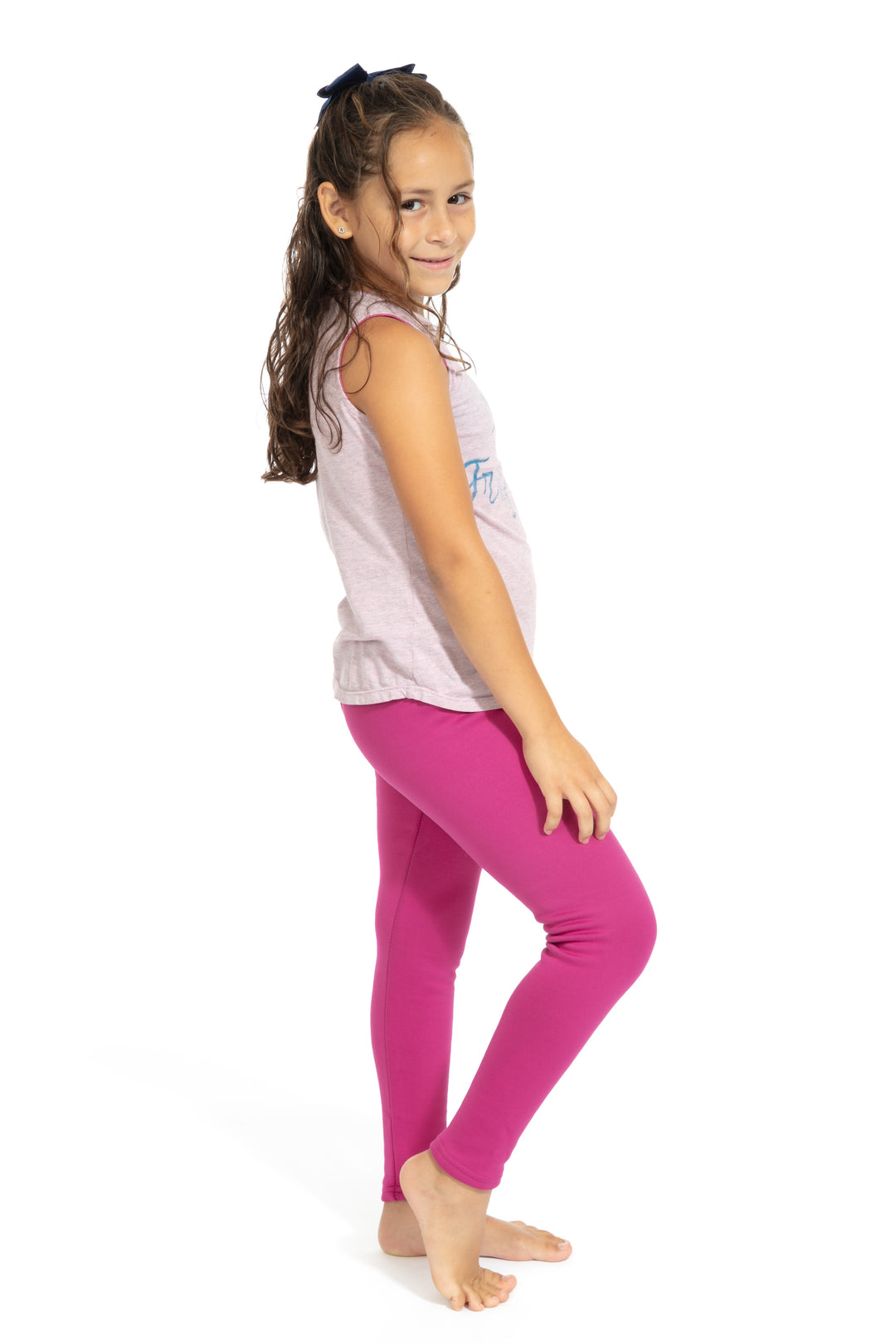 Magenta Kid's - Cozy Lined Leggings