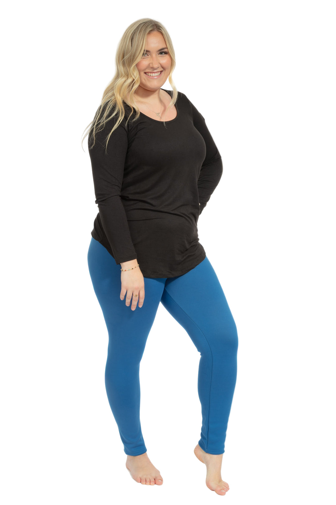 Royal Blue - Cozy Lined Leggings