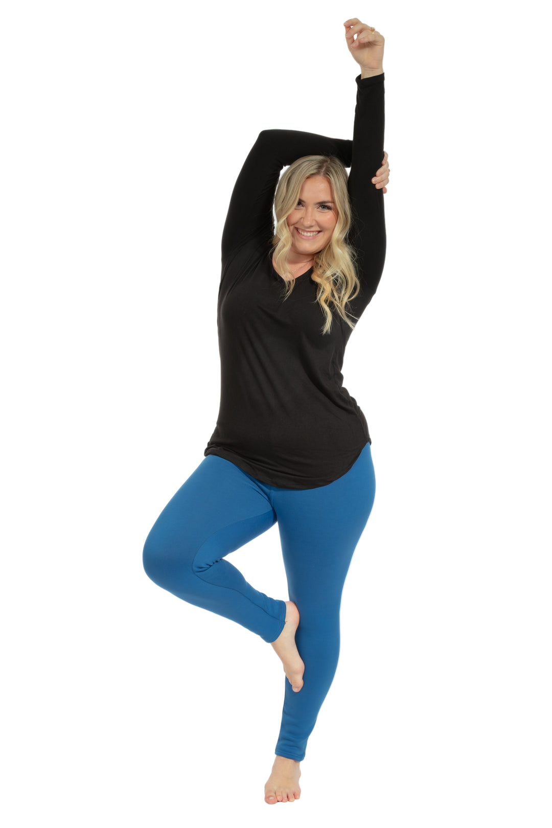 Royal Blue - Cozy Lined Leggings