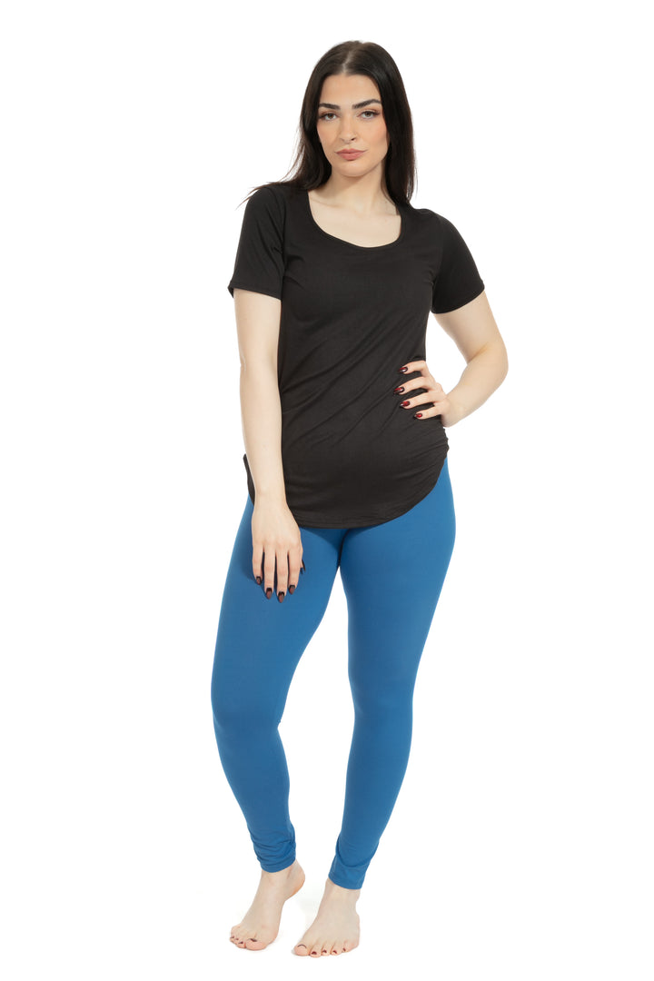 Bleu - Legging toutes saisons