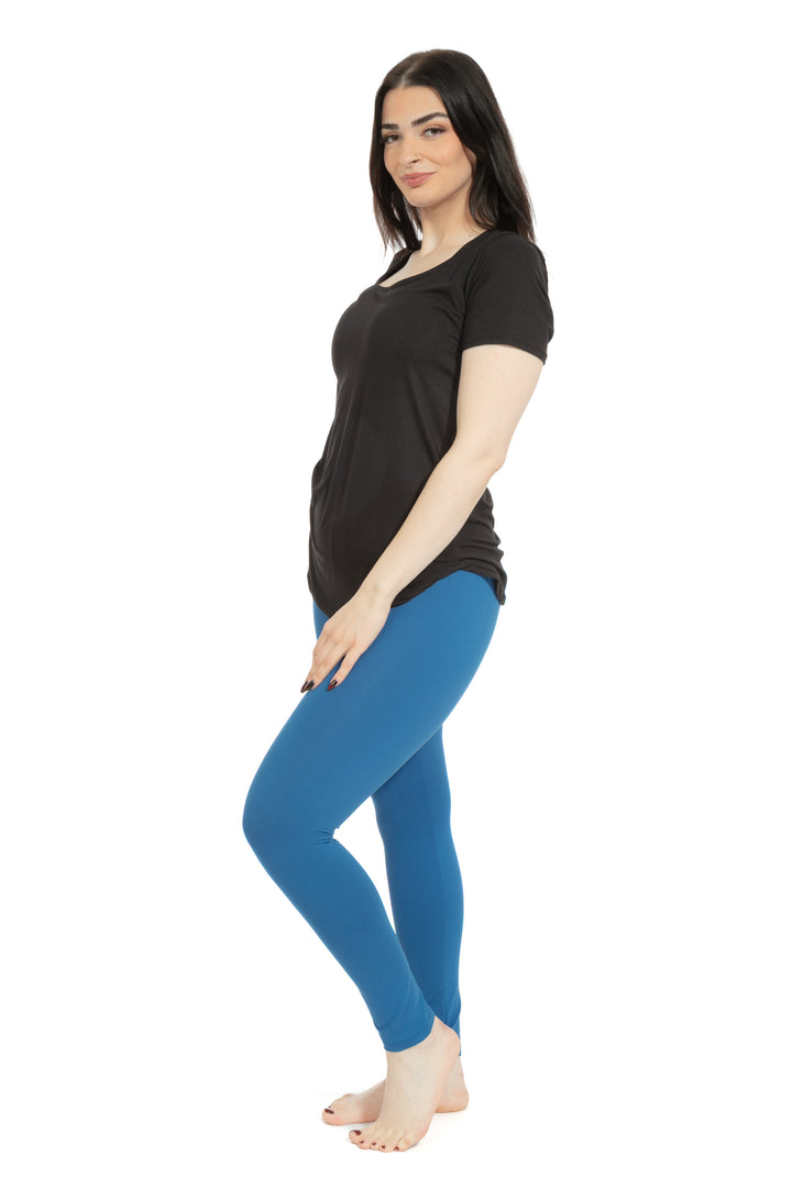 Bleu - Legging toutes saisons