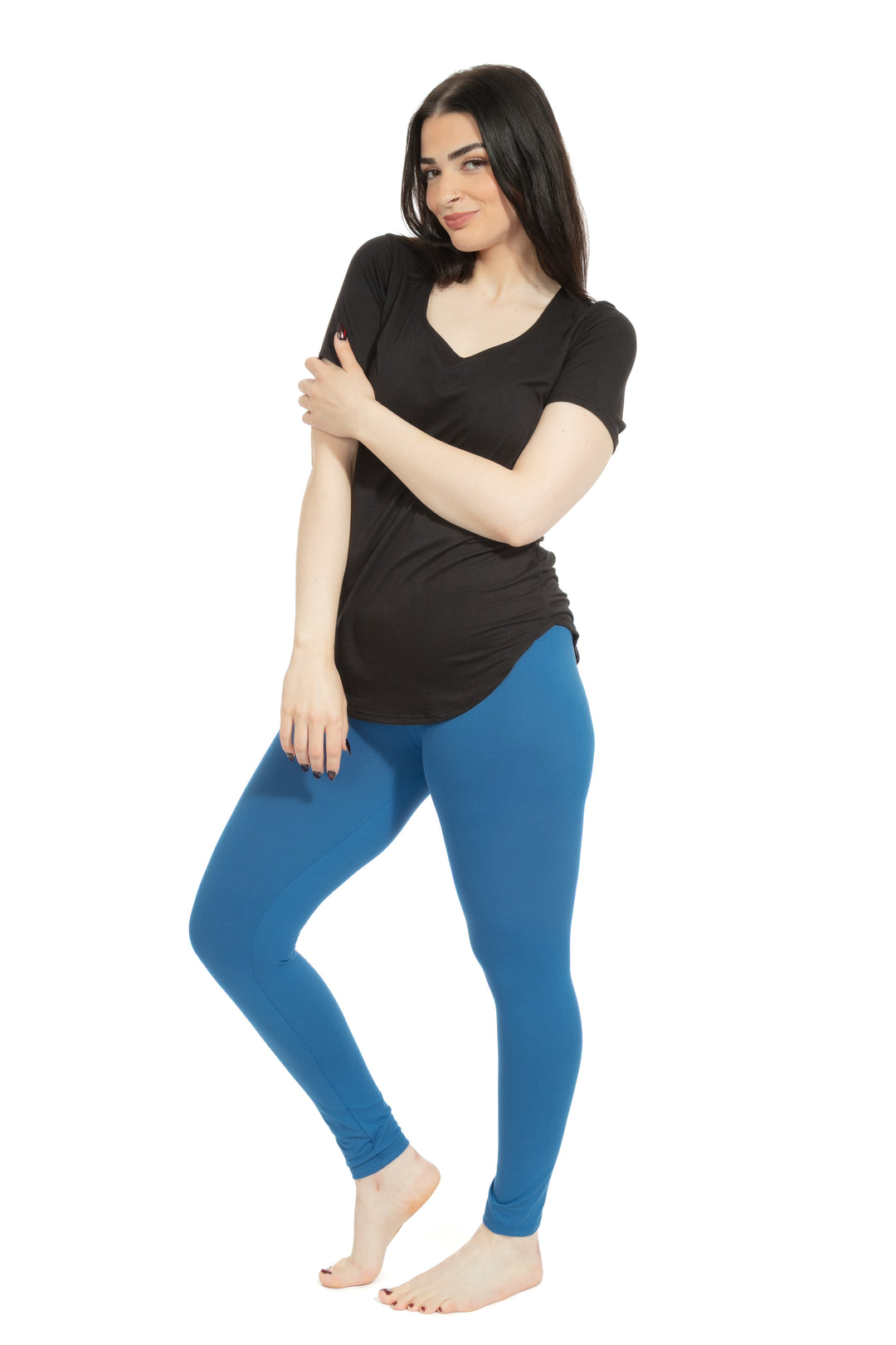 Bleu - Legging toutes saisons
