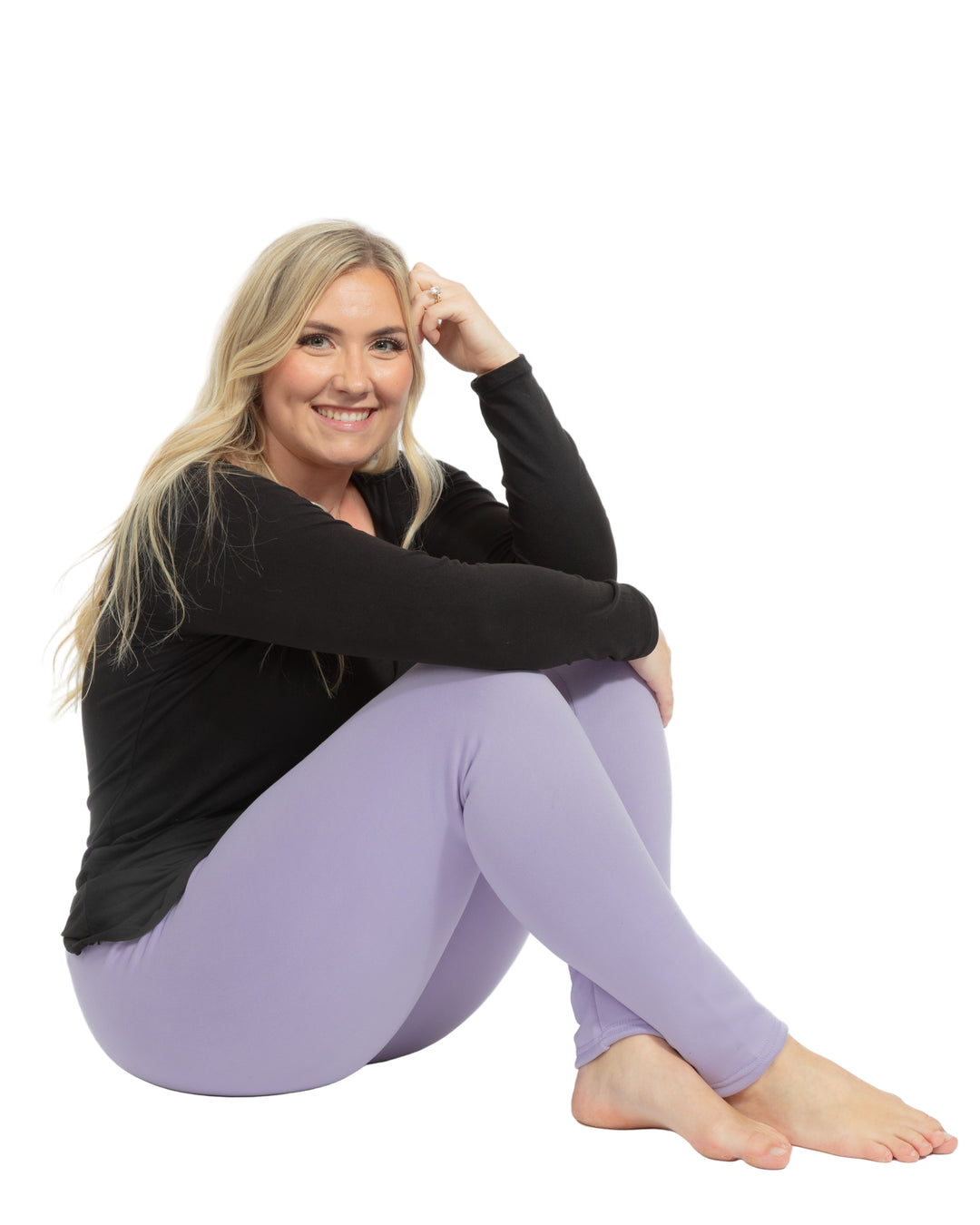 Lavender - Cozy Lined Leggings