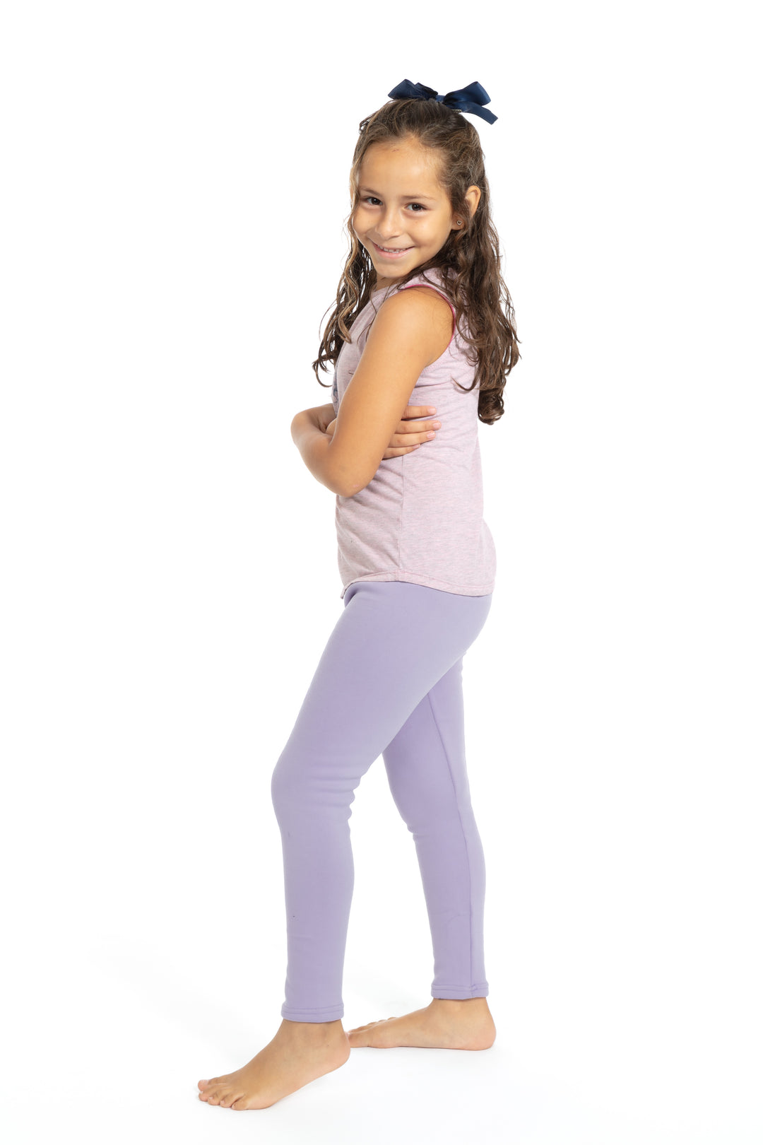 Lavender Kid's - Cozy Lined Leggings