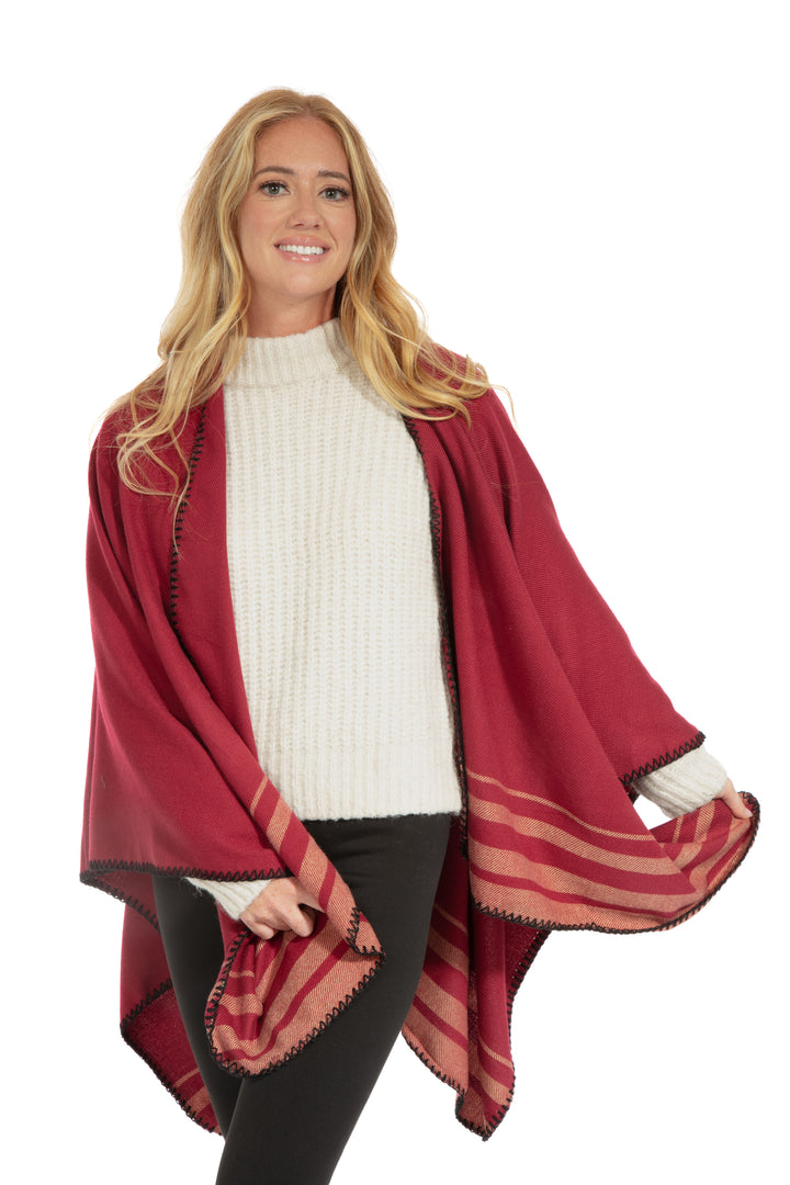 Paige - Écharpe Poncho