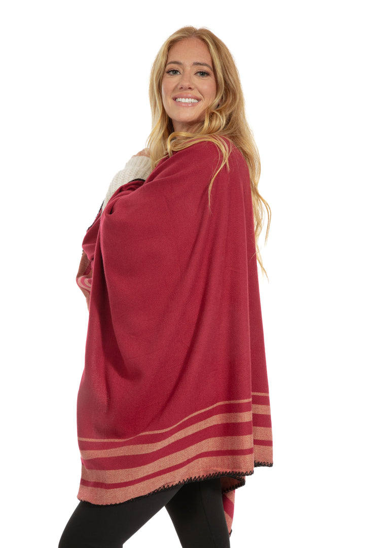 Paige - Écharpe Poncho