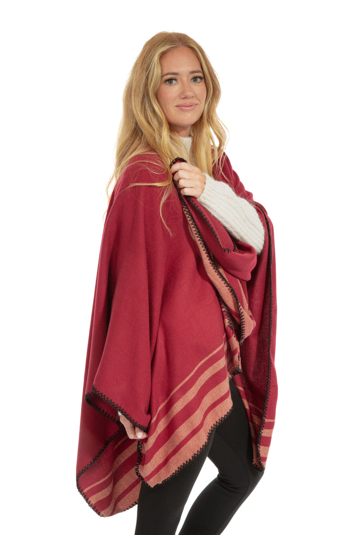 Paige - Écharpe Poncho