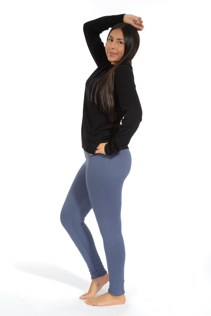 Cobalt Blue - Cozy Lined Leggings