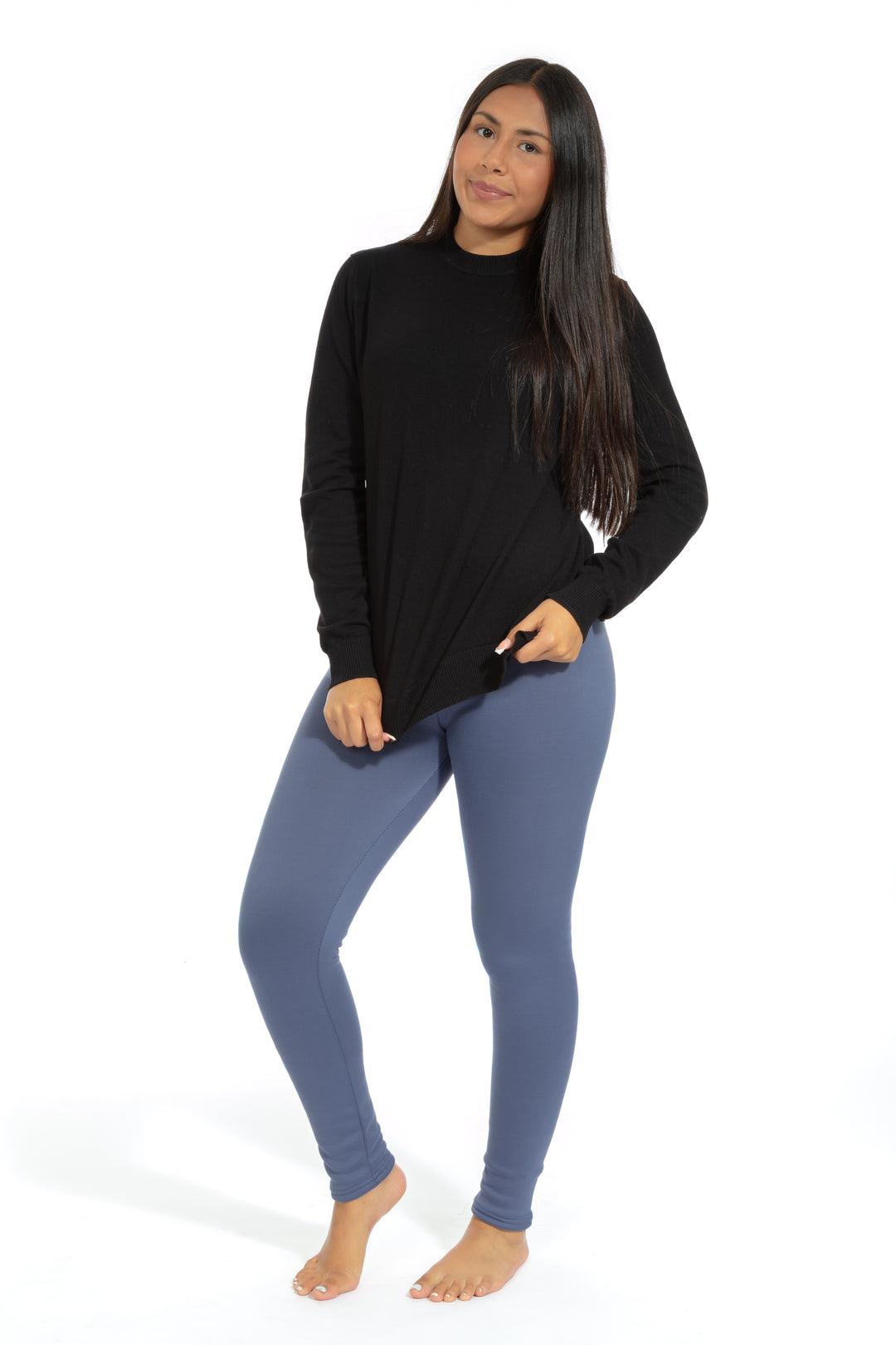 Cobalt Blue - Cozy Lined Leggings