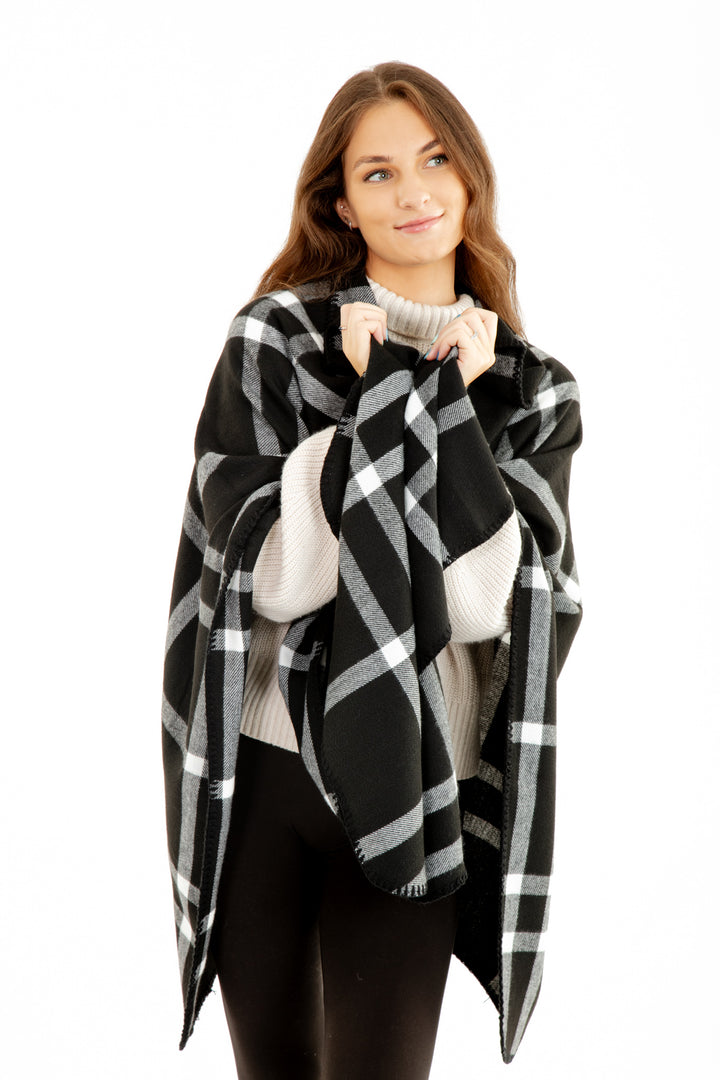 Abigail - Écharpe Poncho