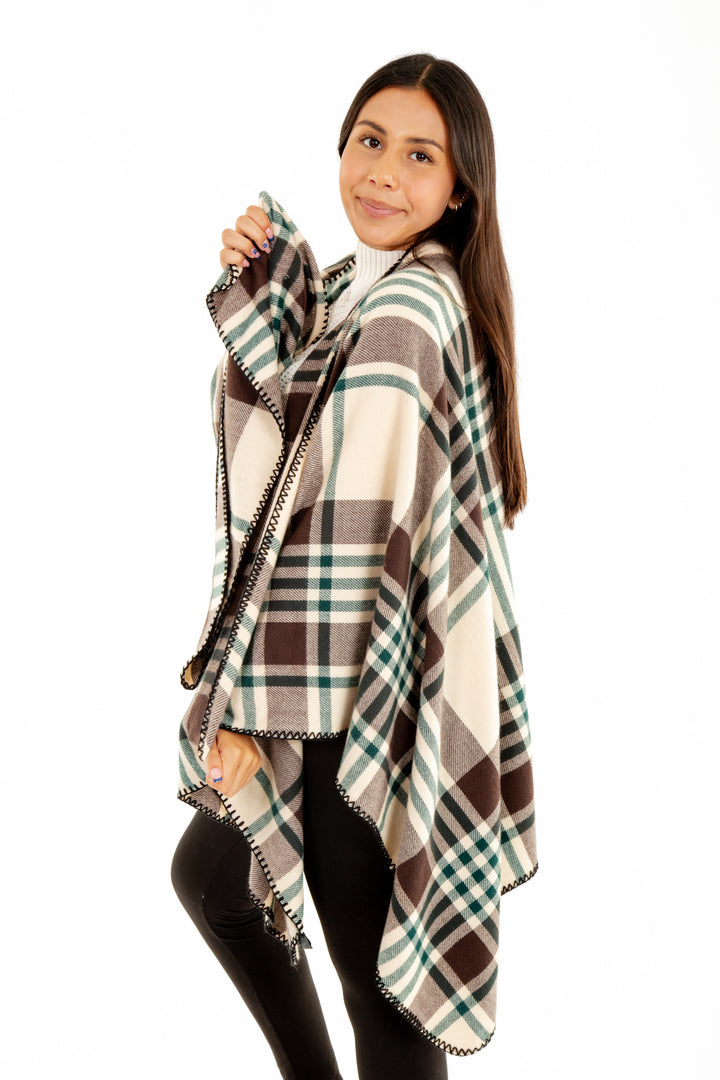 Lainey - Écharpe Poncho