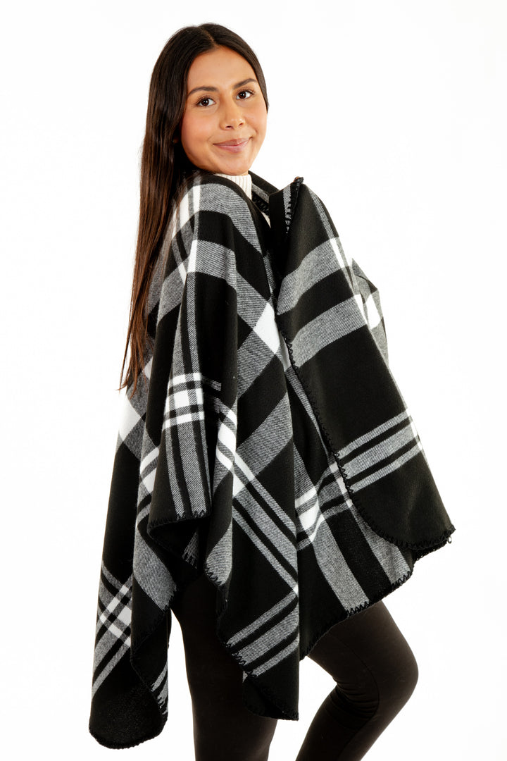 Sadie - Écharpe Poncho