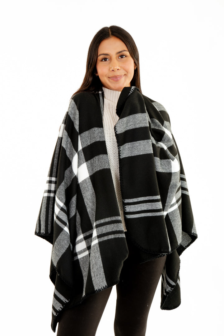 Sadie - Écharpe Poncho