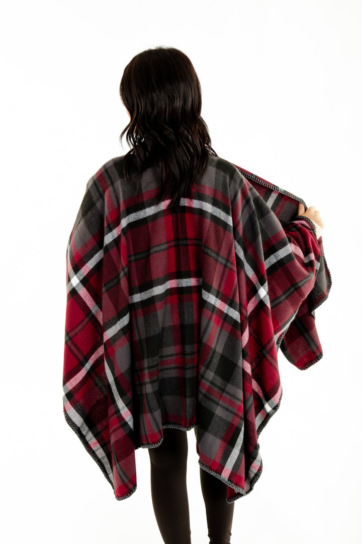 Camile - Écharpe Poncho